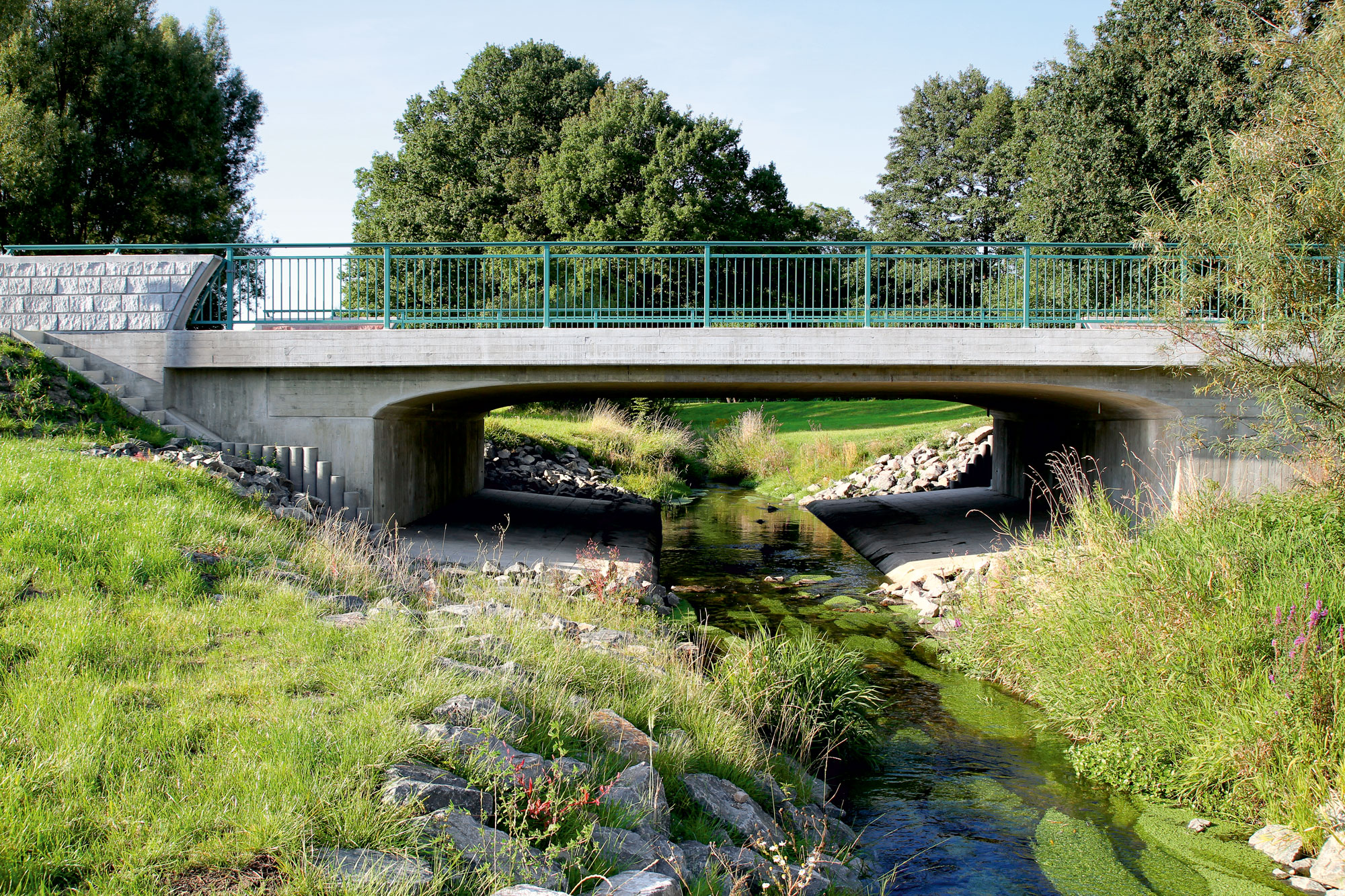 B 176 Flößberg Brücke über die Eula